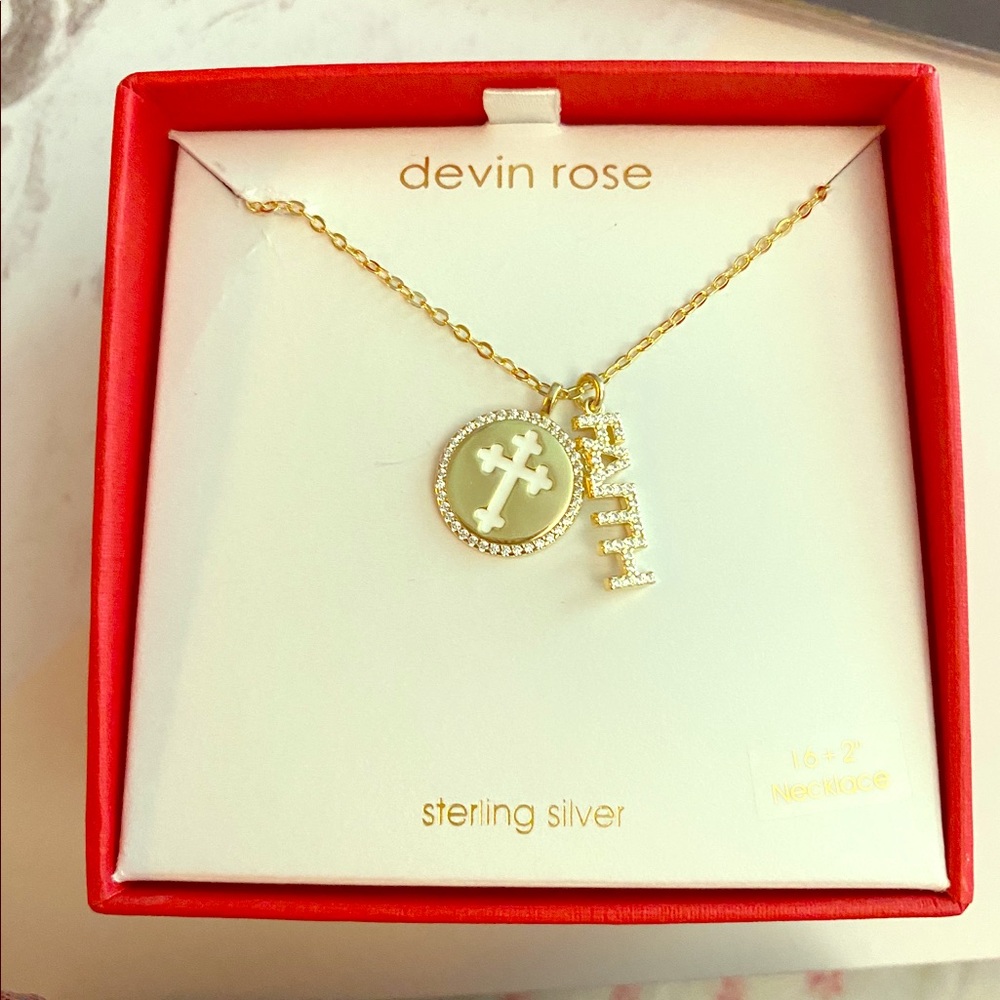 NWT Beautiful 🙏🏼⭐️ sterling silver necklace